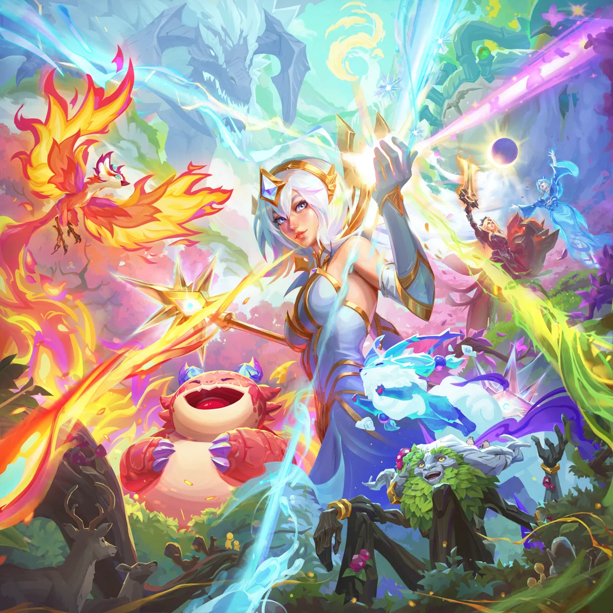 TFT Set 18 Enchanted Wilds key art